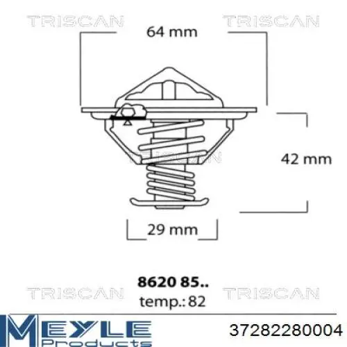 Автомобільний термостат EPS 1880926 ціна, від 8.88 USD
