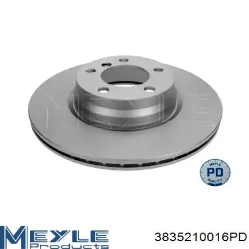 3835210016PD Meyle диск гальмівний передній