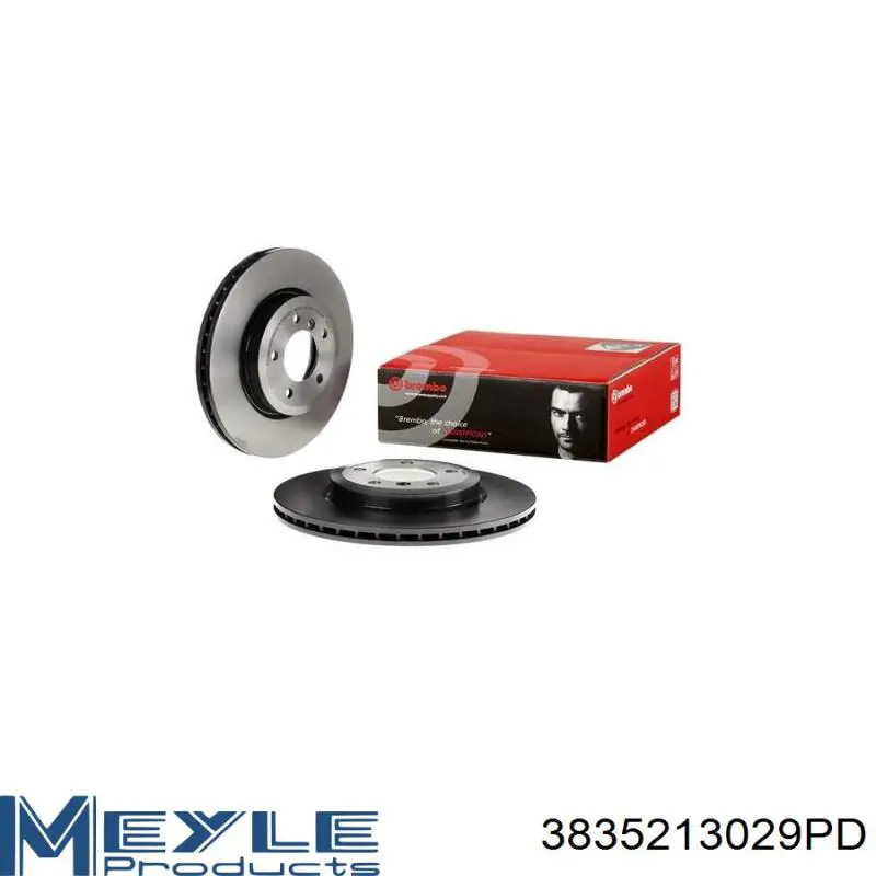 Купити 9895211 Brembo Ротор гальмівний