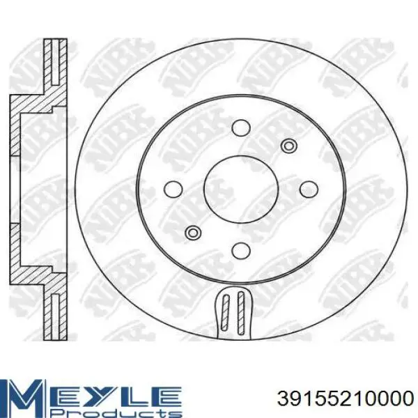 Диск переднього гальма Maxgear 194717 ціна, від 32.81 USD