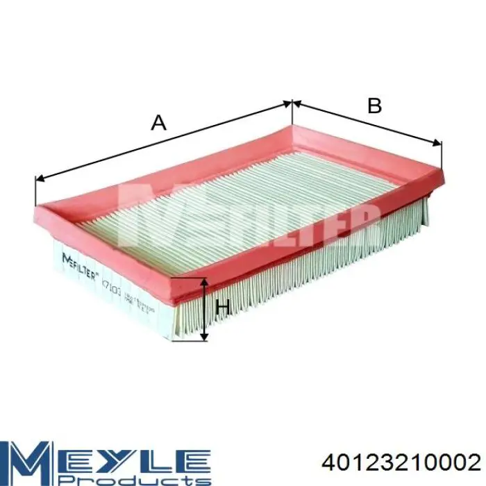 Купити K7103 Mfilter Автомобільний фільтр повітря