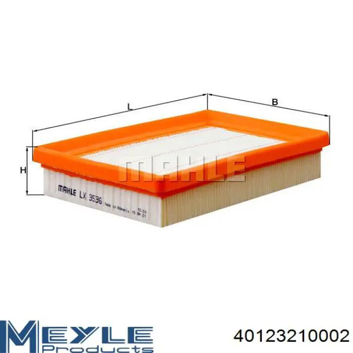 Елемент повітряного фільтра Mfilter K7103 ціна, від 5.33 USD