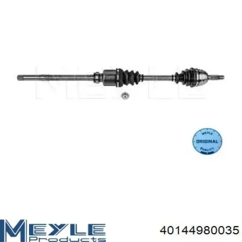 Піввісь права 0021616 GKN-Spidan