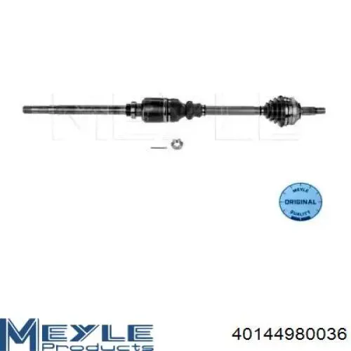 Піввісь передня, права GP CT88071 ціна, від 108.11 USD