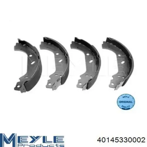 Колодки гальмові задні, барабанні 40145330002 Meyle