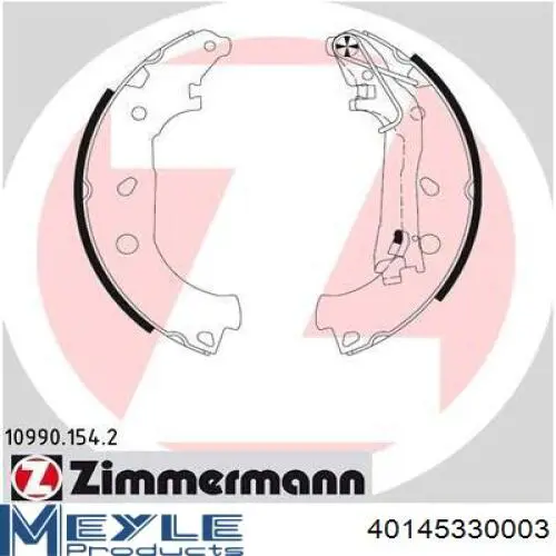 Купити 192050 Maxgear Колодки гальмові задні, барабанні