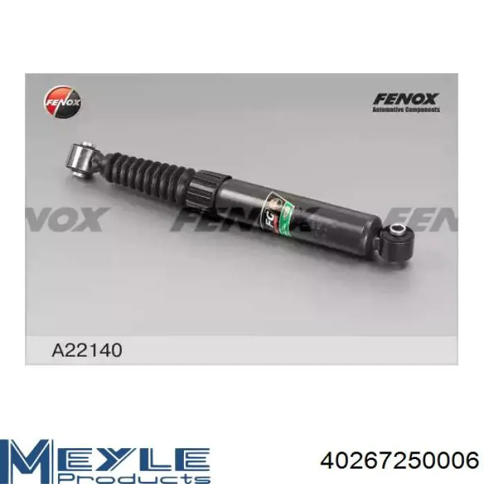 40267250006 Meyle Амортизатори задні