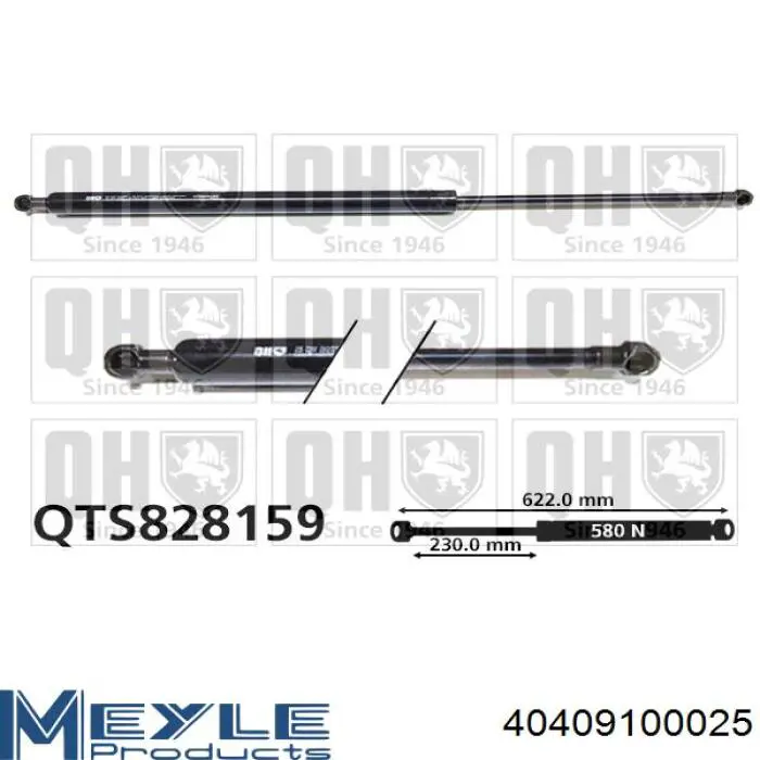 Амортизатор двері задньої Magneti Marelli GS0684 ціна, від 13.03 USD