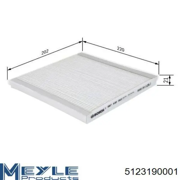 Купити AF5144 Alpha Filter Фільтр салону вугільний