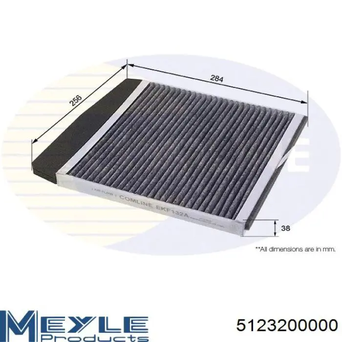 Фільтр повітряний обігрівача GP VO30630754 ціна, від 16.57 USD