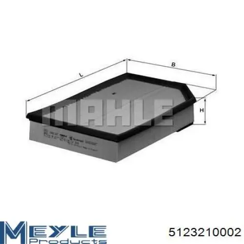 Елемент повітряного фільтра Master-sport 33194LFPCSMS ціна, від 11.38 USD