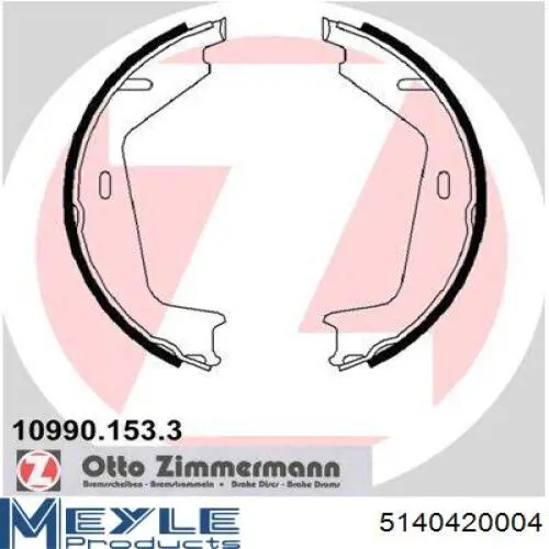 Купити S86512 Brembo Гальмівні колодки гальма стоянки