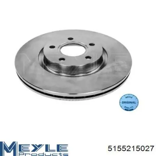 5155215027 Meyle диск гальмівний передній