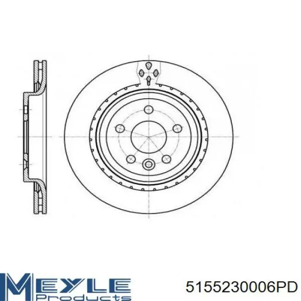 Гальмівні диски C4V014ABEP ABE
