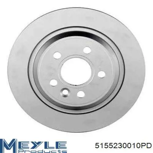 Купити 5155230010PD Meyle Диск заднього гальма
