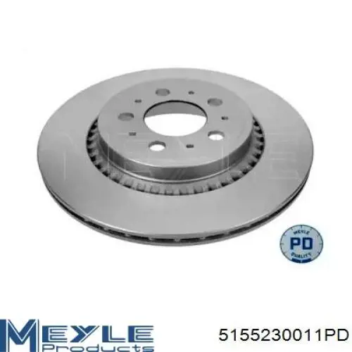 5155230011PD Meyle диск гальмівний задній