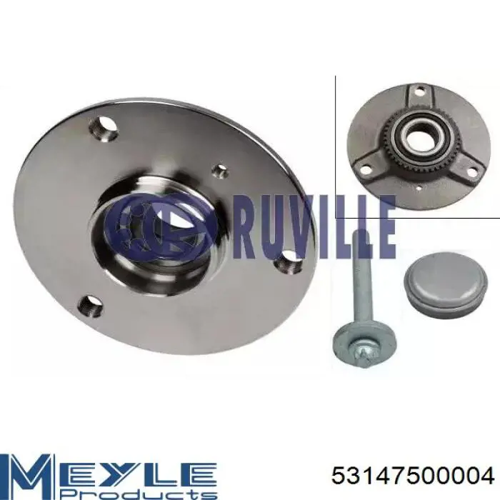 Підшипник маточини передньої/задньої Asam 98851 ціна, від 23.56 USD
