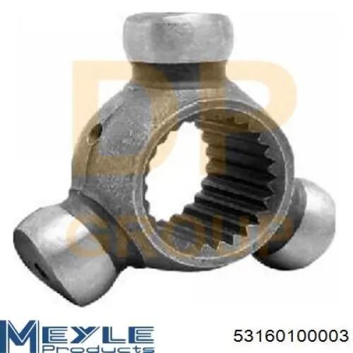 Купити 53160100003 Meyle Кульова опора, верхня
