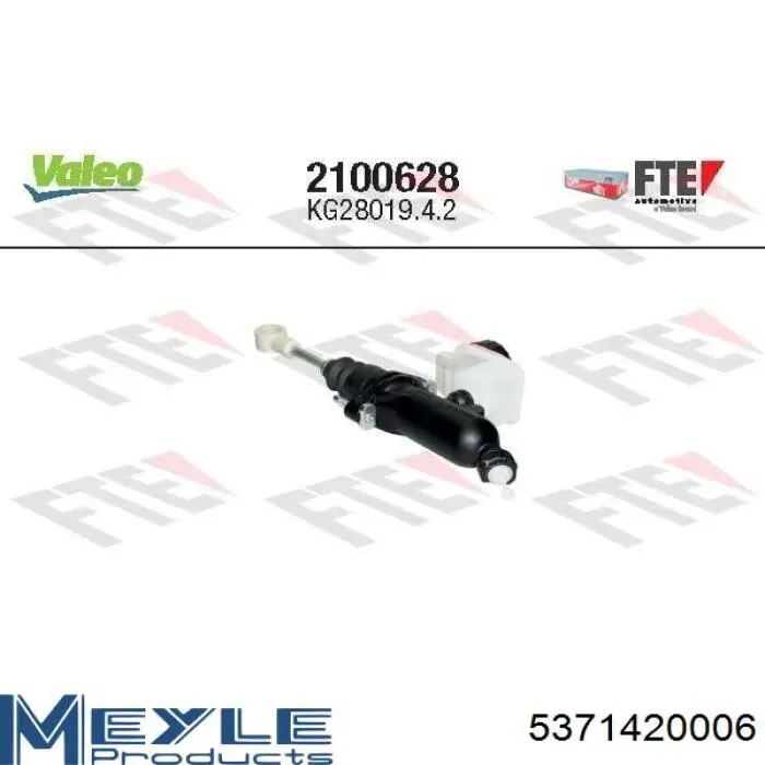 20835246 Volvo Циліндр зчеплення, головний