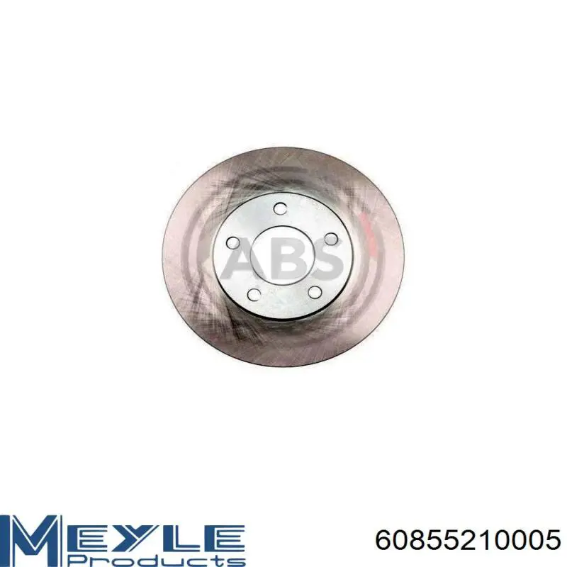 Диск переднього гальма Meyle 60855210005 ціна, від 37.96 USD
