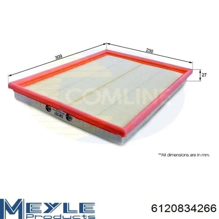 Елемент повітряного фільтра Rider RD1340WA6213 ціна, від 3.72 USD