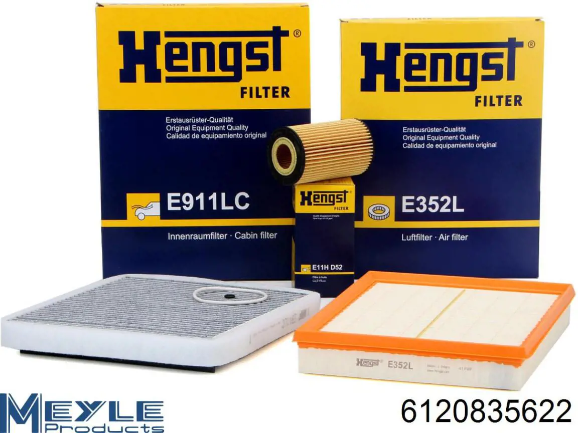 Фільтр повітряний Champion U689