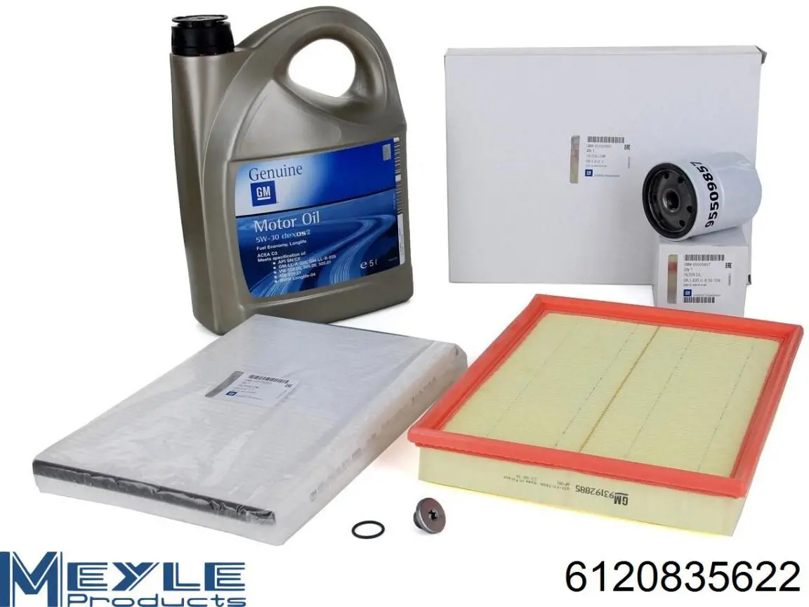 U689 Champion Повітряний фільтр двигуна