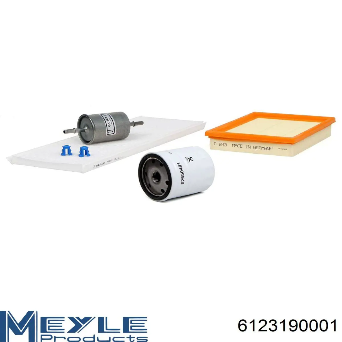 Фільтр салону 6123190001 Meyle