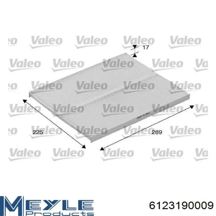 Купити 93182438 General Motors Фільтр салону вугільний