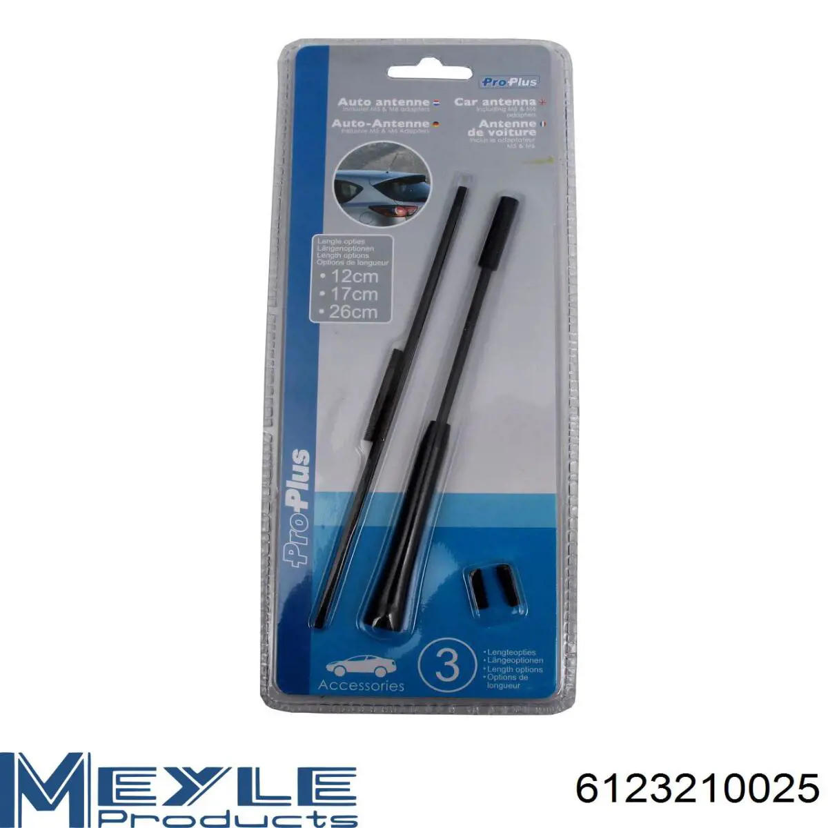 Фільтр повітряний Meyle 6123210025