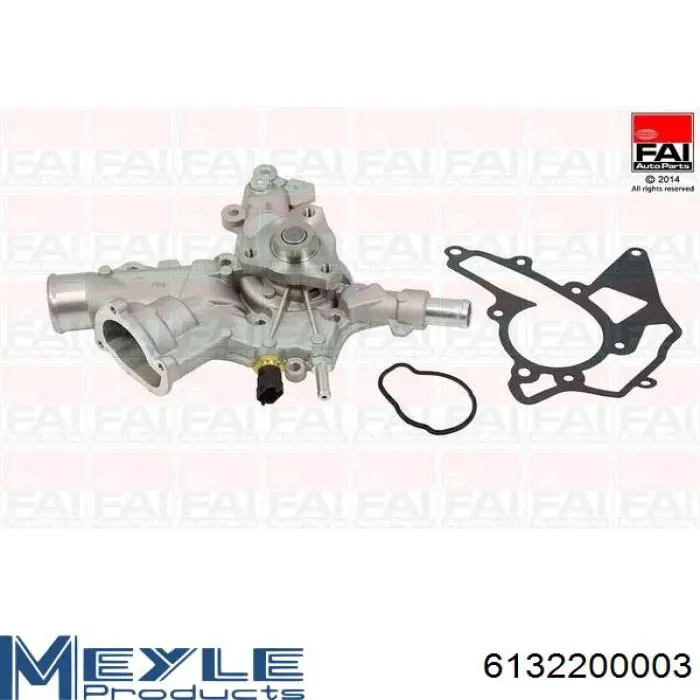Помпа охолодження Meyle 6132200003 ціна, від 49.86 USD