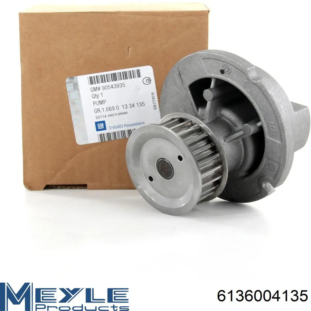 Помпа охолодження Meyle 6136004135 ціна, від 27.48 USD