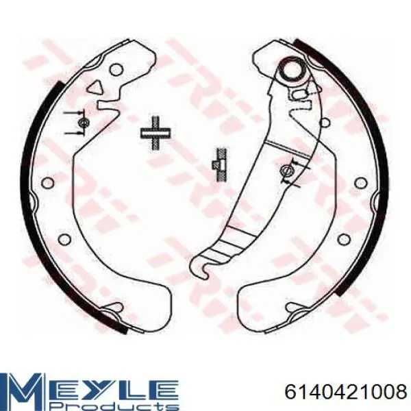 Колодки гальмові задні, барабанні Delphi LS2167 ціна, від 31.69 USD