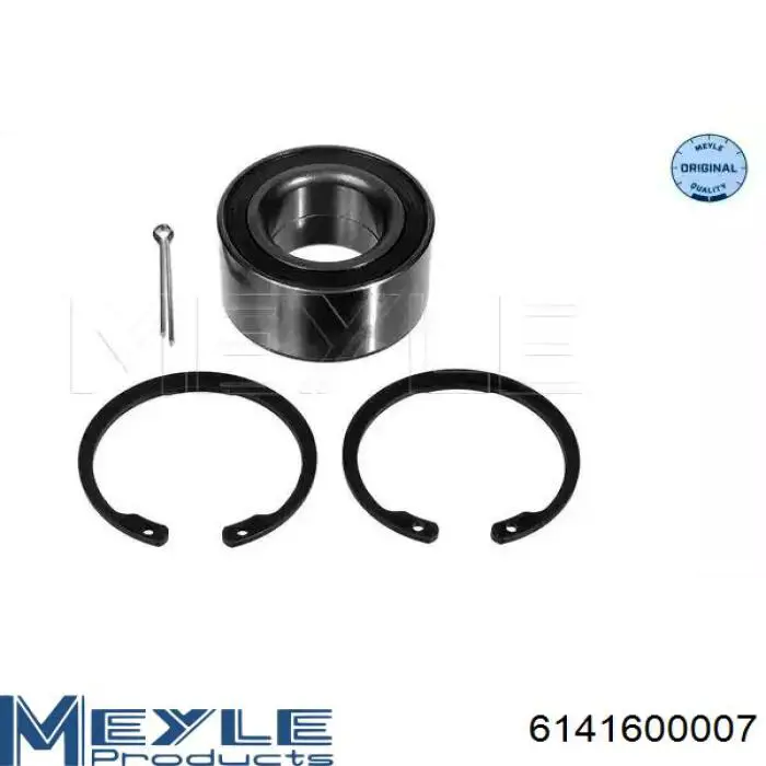 Купити 6141600007 Meyle Підшипник ступиці передньої