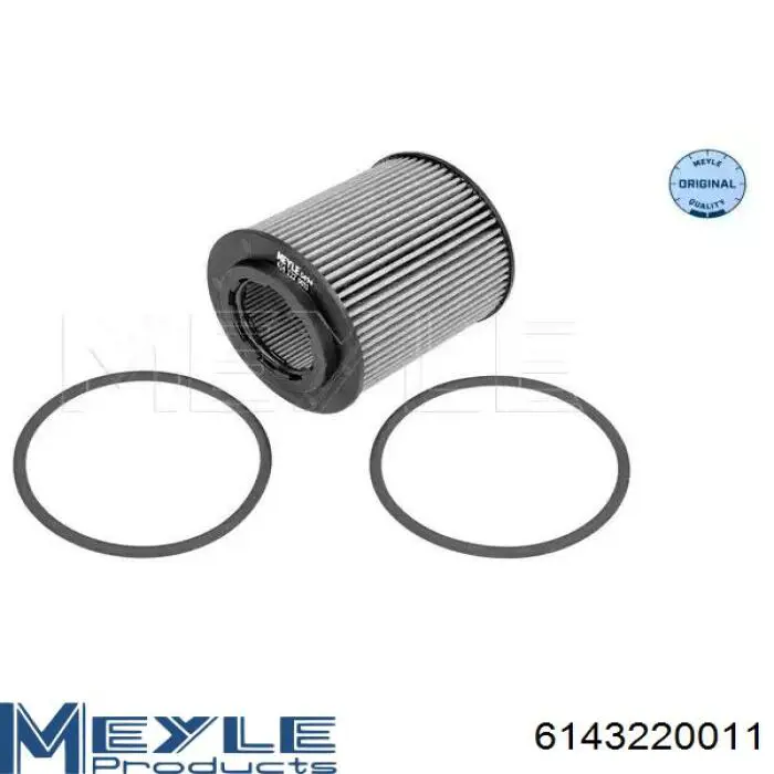 Масляний фільтр двигуна Meyle 6143220011 ціна, від 5.86 USD
