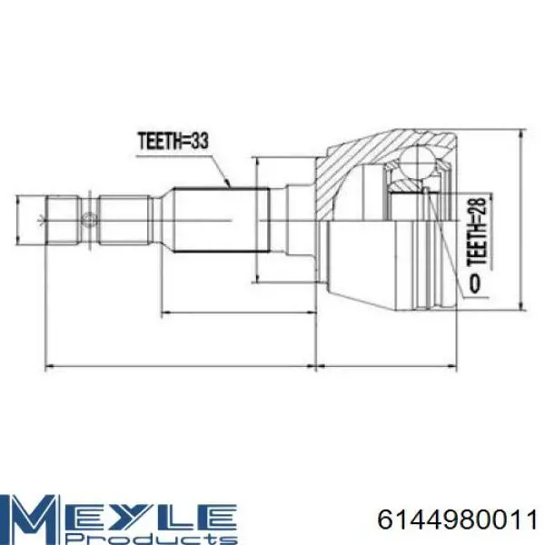 Граната колісна Magneti Marelli 302015100220 ціна, від 24.96 USD