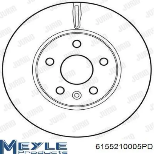 Диск гальмівний передній Optimal BS8312HC