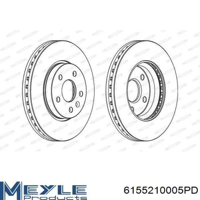 Диск переднього гальма Rotinger RT4550 ціна, від 44.79 USD