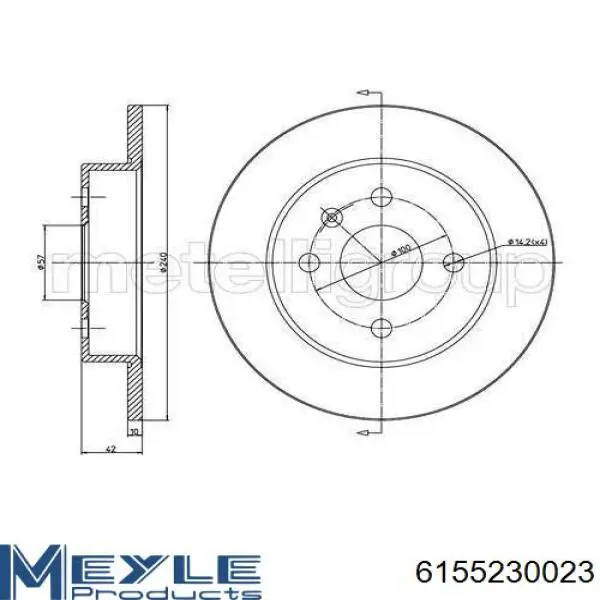 Гальмівні диски 8762675 Brembo