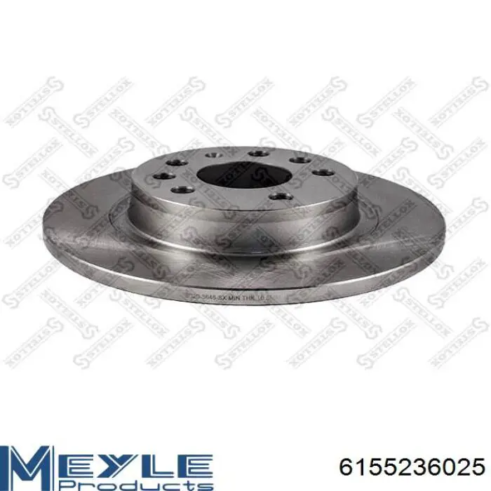 Гальмівні диски 6155236025 Meyle