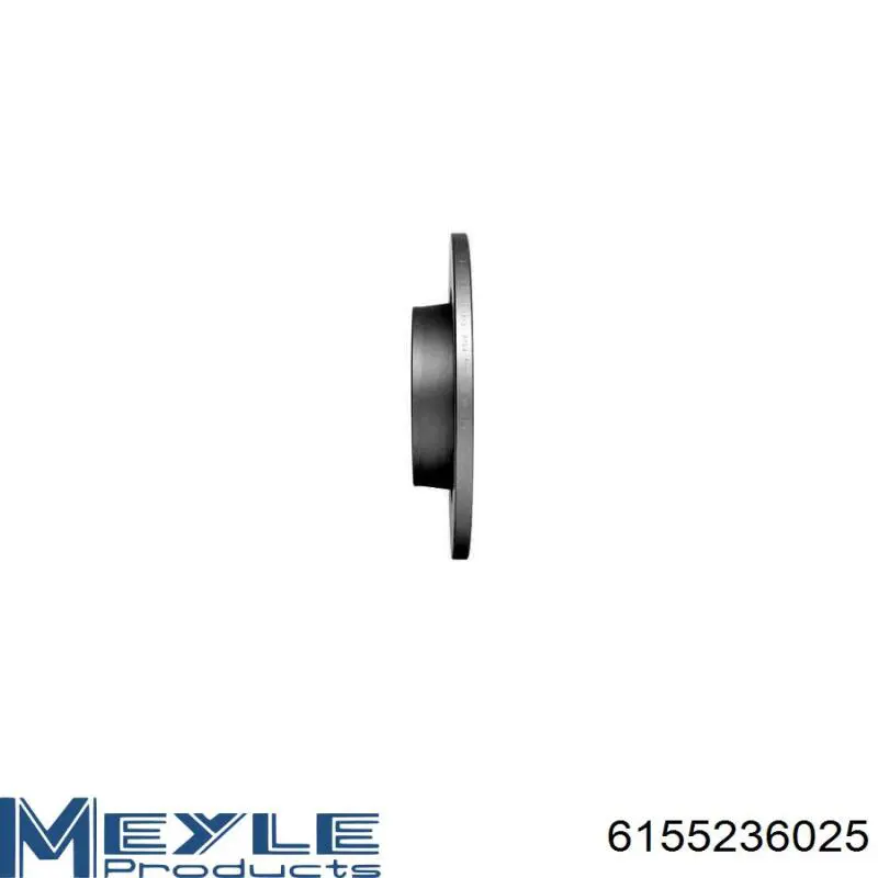 Задні дискові гальма Meyle 6155236025 ціна, від 29.88 USD