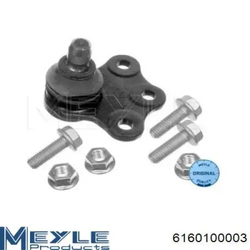 Кульова опора, нижня, права Meyle 6160100003 ціна, від 14.82 USD
