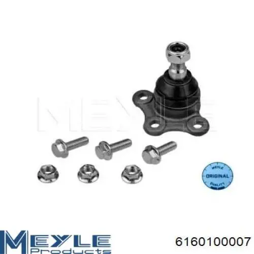 Купити 6160100007 Meyle Кульова опора, верхня