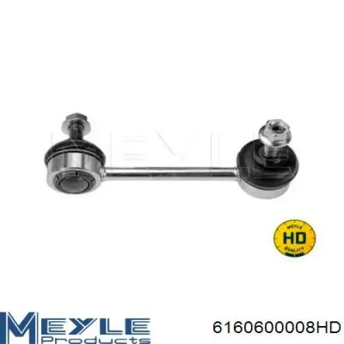 Стійка стабілізатора, переднього, права Meyle 6160600008HD ціна, від 10.81 USD