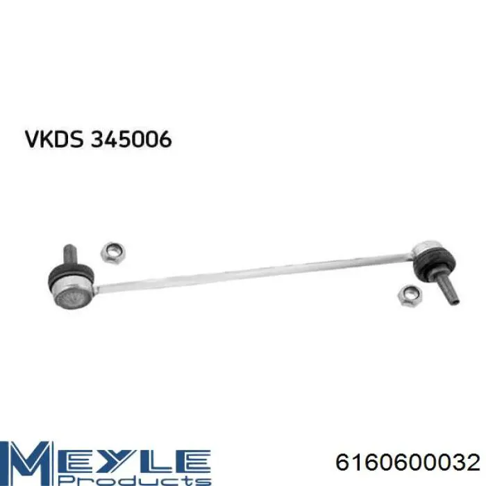 Амортизаційна стійка Meyle 6160600032 ціна, від 11.78 USD
