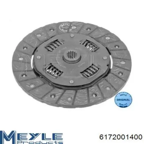Зчеплення Meyle 6172001400 ціна, від 34.73 USD