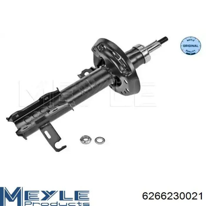 Амортизатор передній, правий Meyle 6266230021 ціна, від 65.42 USD