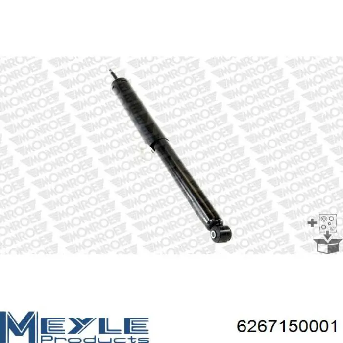 Купити 6267150001 Meyle Стійка амортизатора задня