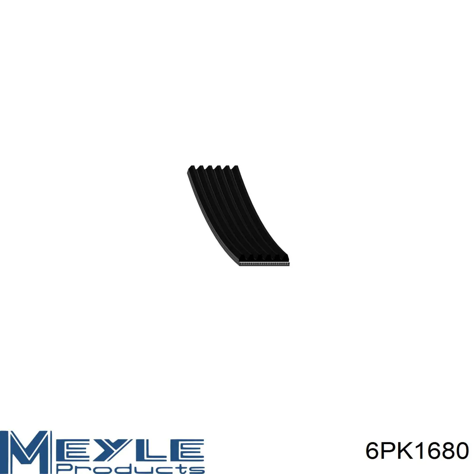 6PK1680 Meyle Поліклиновий ремінь