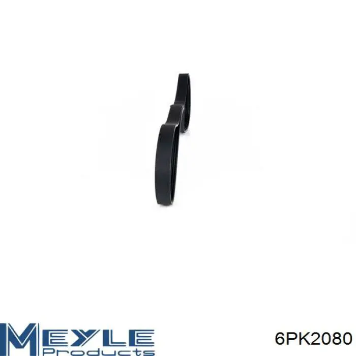 Ремінь генератора 6PK2080 Meyle